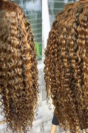 Real Hair Highlighting Headgear Lace Frontal Wi