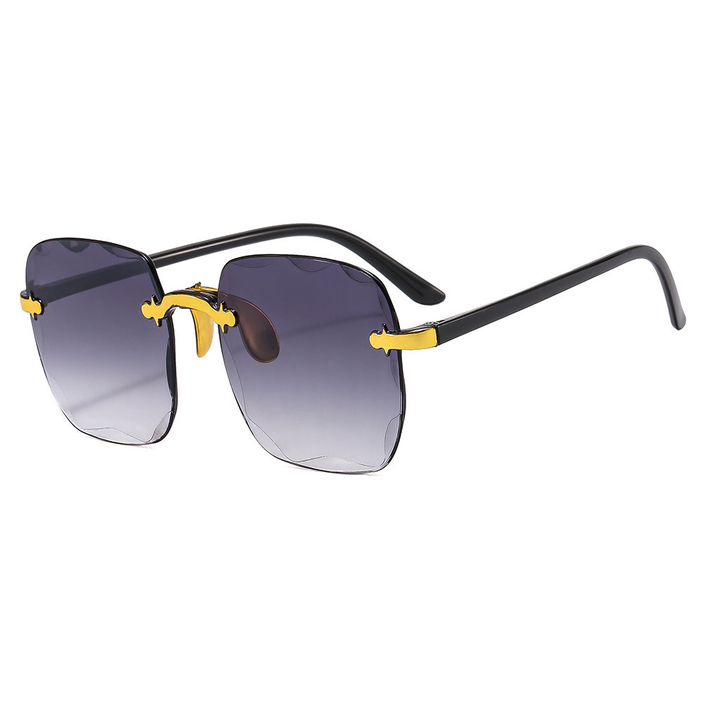 Rimless Square Sunglasses For Women - Image 4