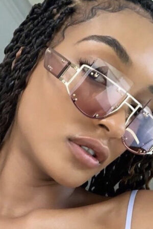 Personalized Sunglasses Hip Hop Fashion Trend Sunglasses