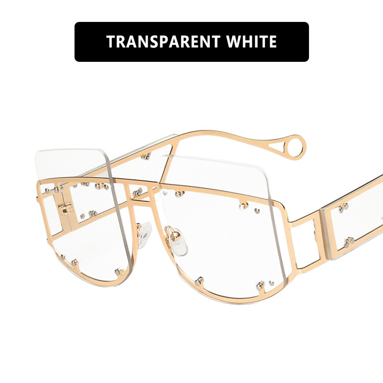 Personalized Sunglasses Hip Hop Fashion Trend Sunglasses - Image 3