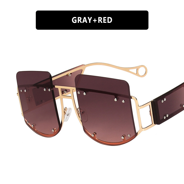 Personalized Sunglasses Hip Hop Fashion Trend Sunglasses - Image 6