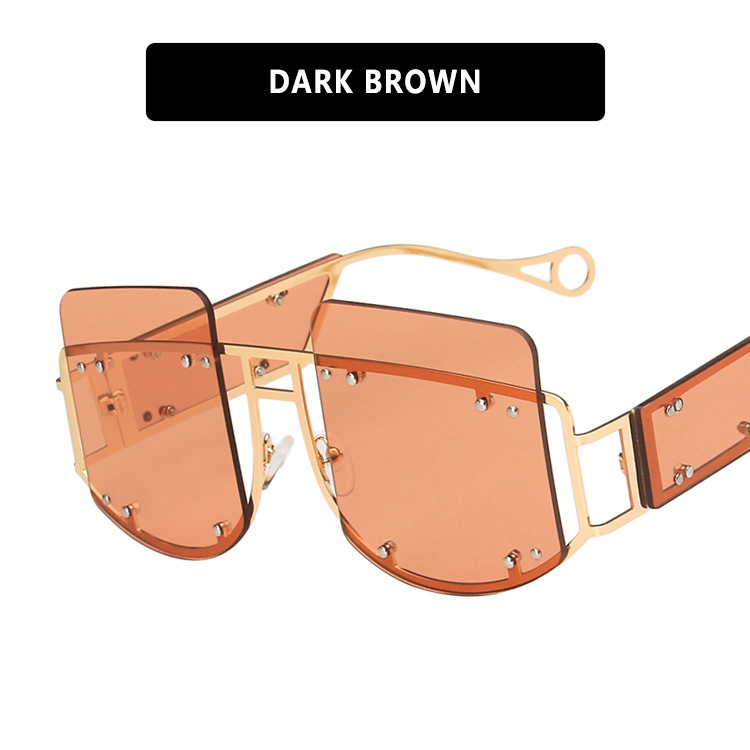 Personalized Sunglasses Hip Hop Fashion Trend Sunglasses - Image 8