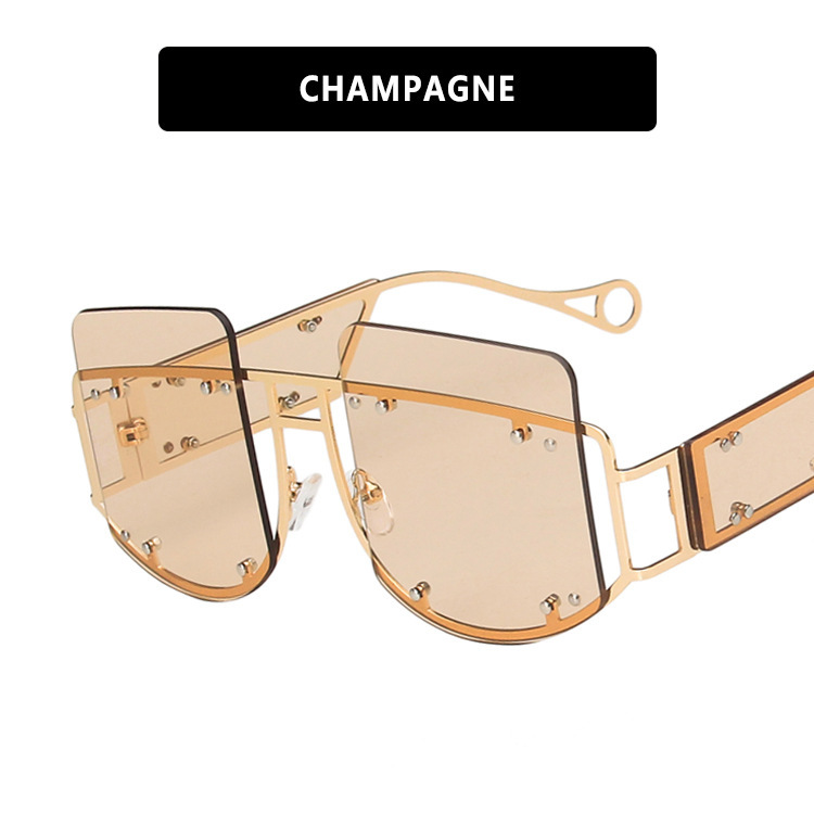Personalized Sunglasses Hip Hop Fashion Trend Sunglasses - Image 7