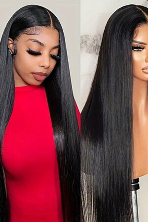 13x4 Straight Lace Front Wig Human Hair