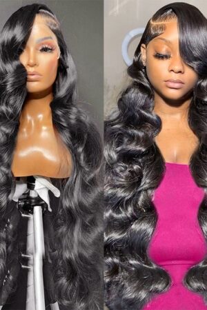 Wig Human Hair Body Wave Lace Front Wigs Wholesale Glueless Hd Lace Frontal Wigs For Black Women