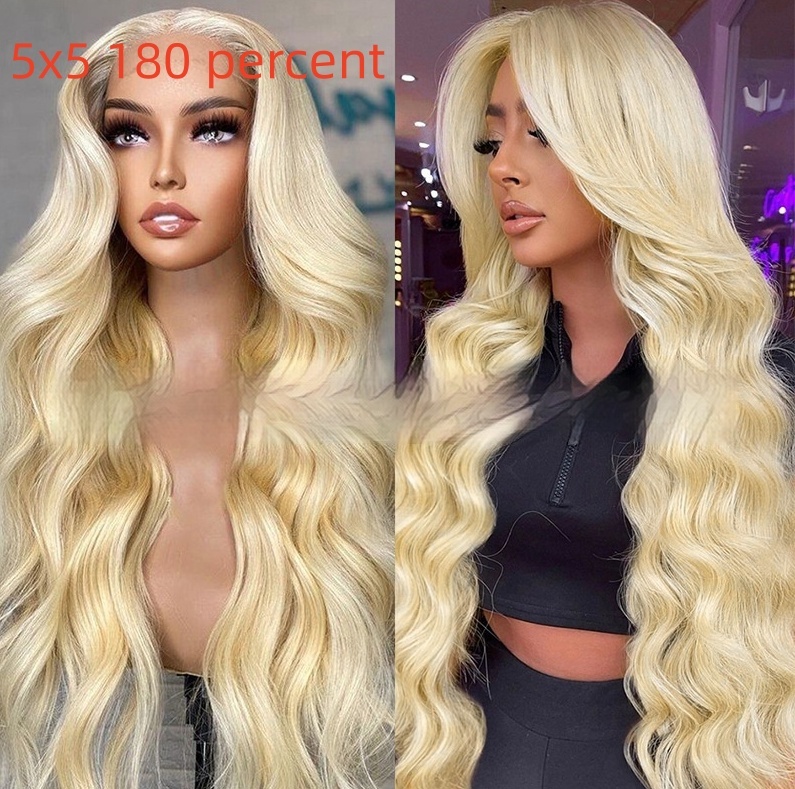Full Human Hair Wig Headgear - Image 10