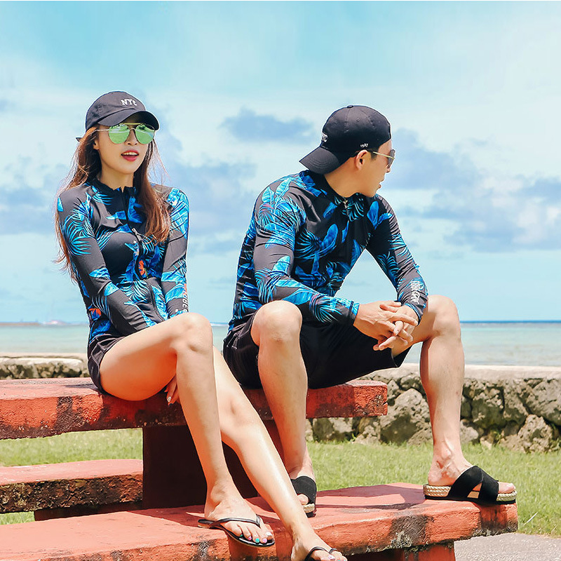 New Swimsuit, Couple Models, Female Five-Piece Suit, Male Three-Piece Suit - Image 4