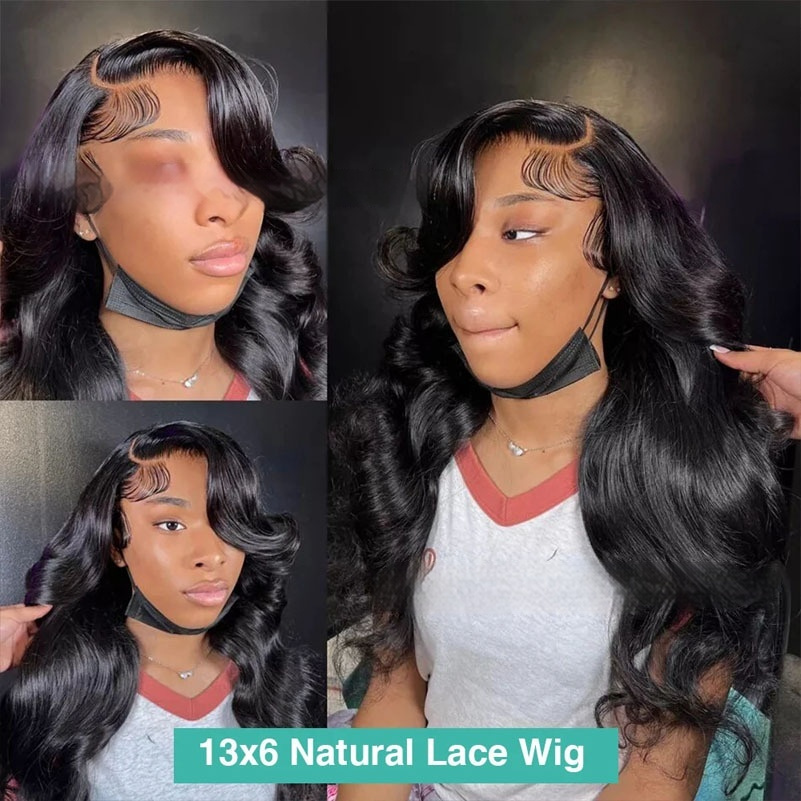 13x6 Front Lace Body Wave Lace Front Wig Human Hair - Image 3