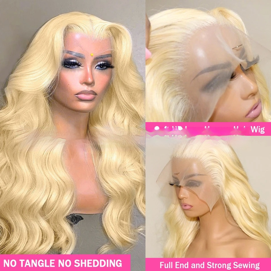 Full Human Hair Wig Headgear - Image 4