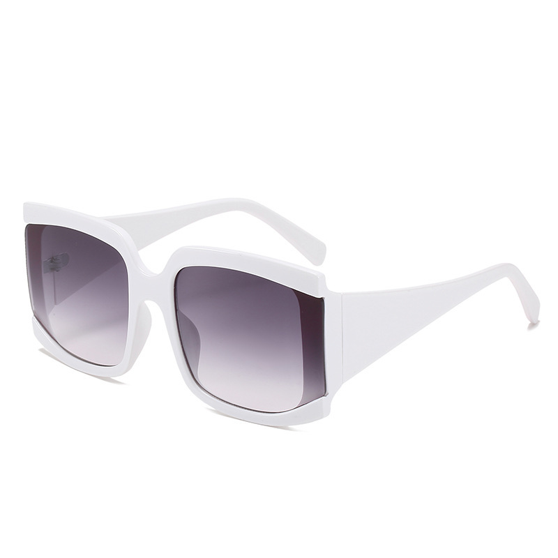 Square Large Frame Sunglasses Fashion Trend Sunglasses - Image 8
