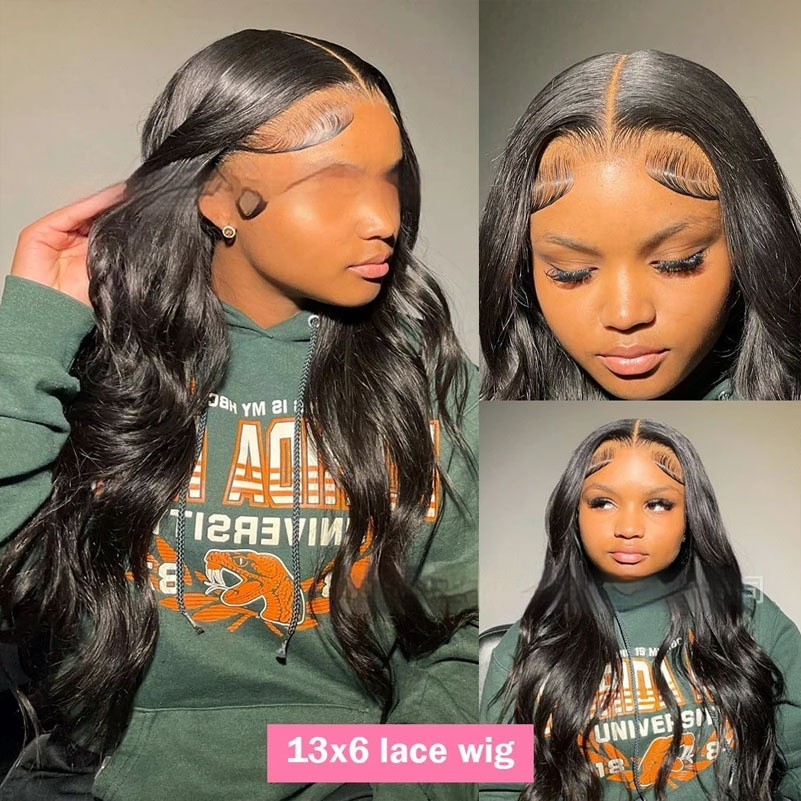 13x6 Front Lace Body Wave Lace Front Wig Human Hair - Image 4