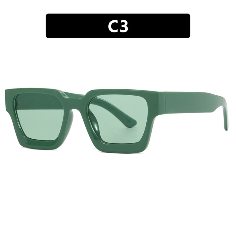 Retro Square Sunglasses For Women - Image 7