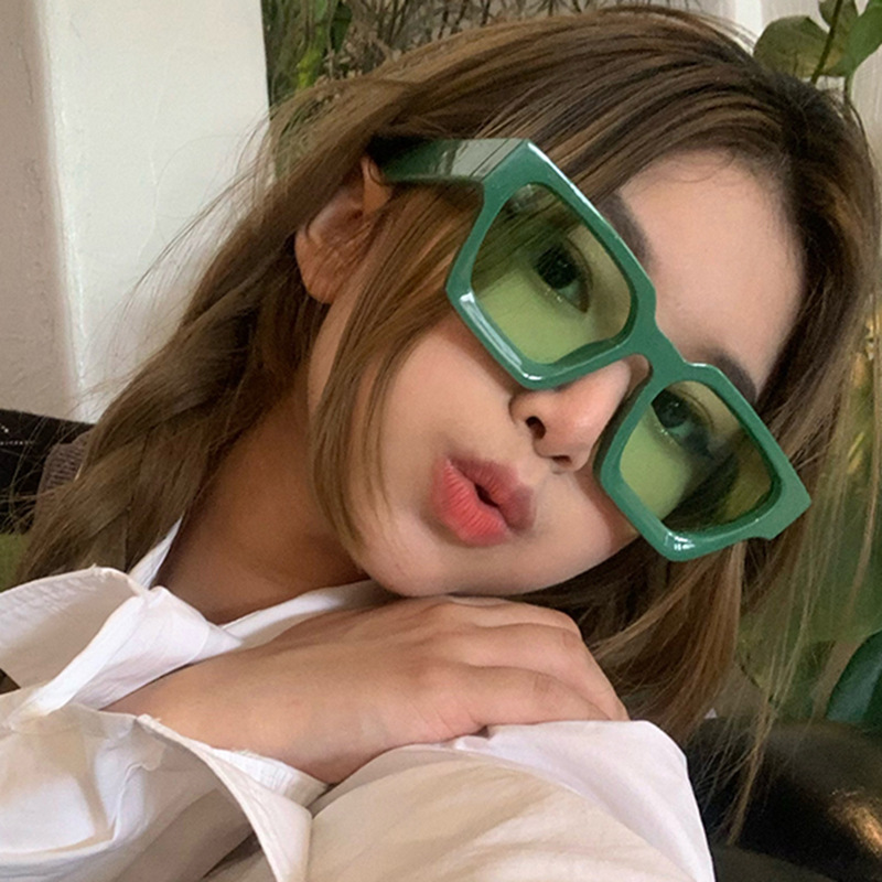 Retro Square Sunglasses For Women - Image 4