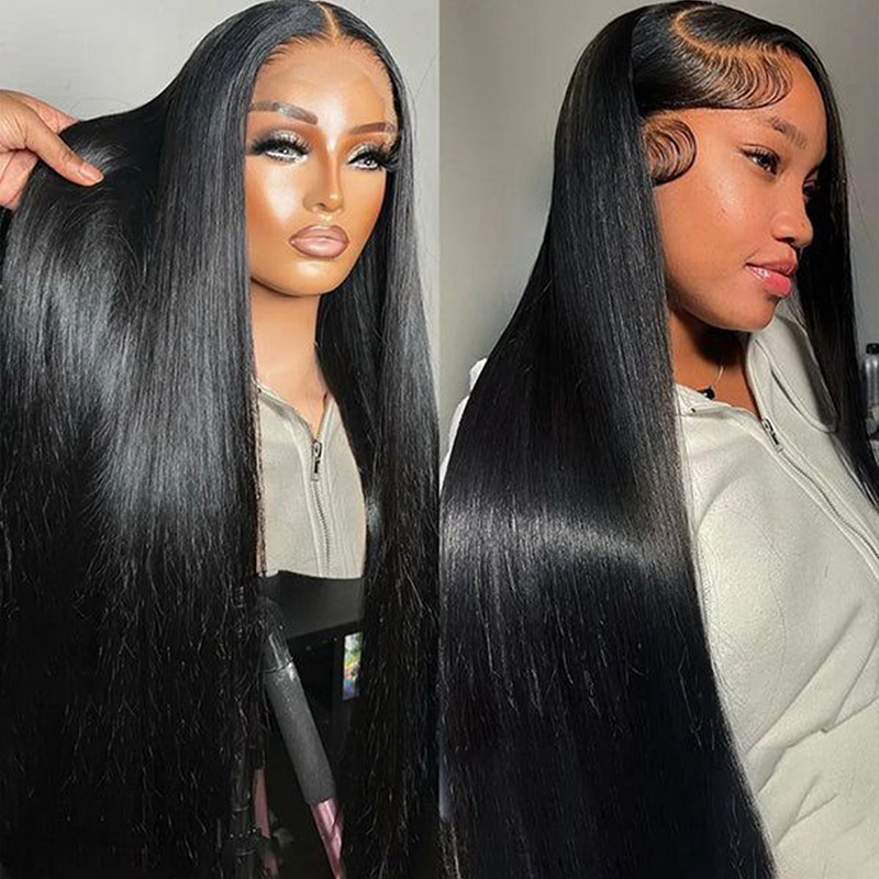 13x4 Straight Lace Front Wig Human Hair - Image 3