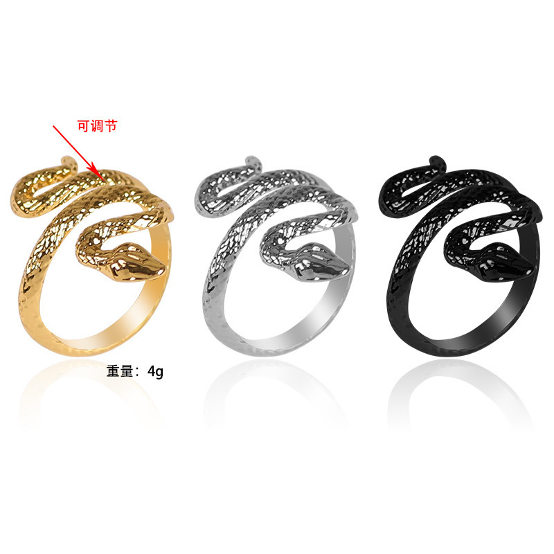 Vintage Punk-style Bold Mens Ring Open-ended And Adjustable - Image 4