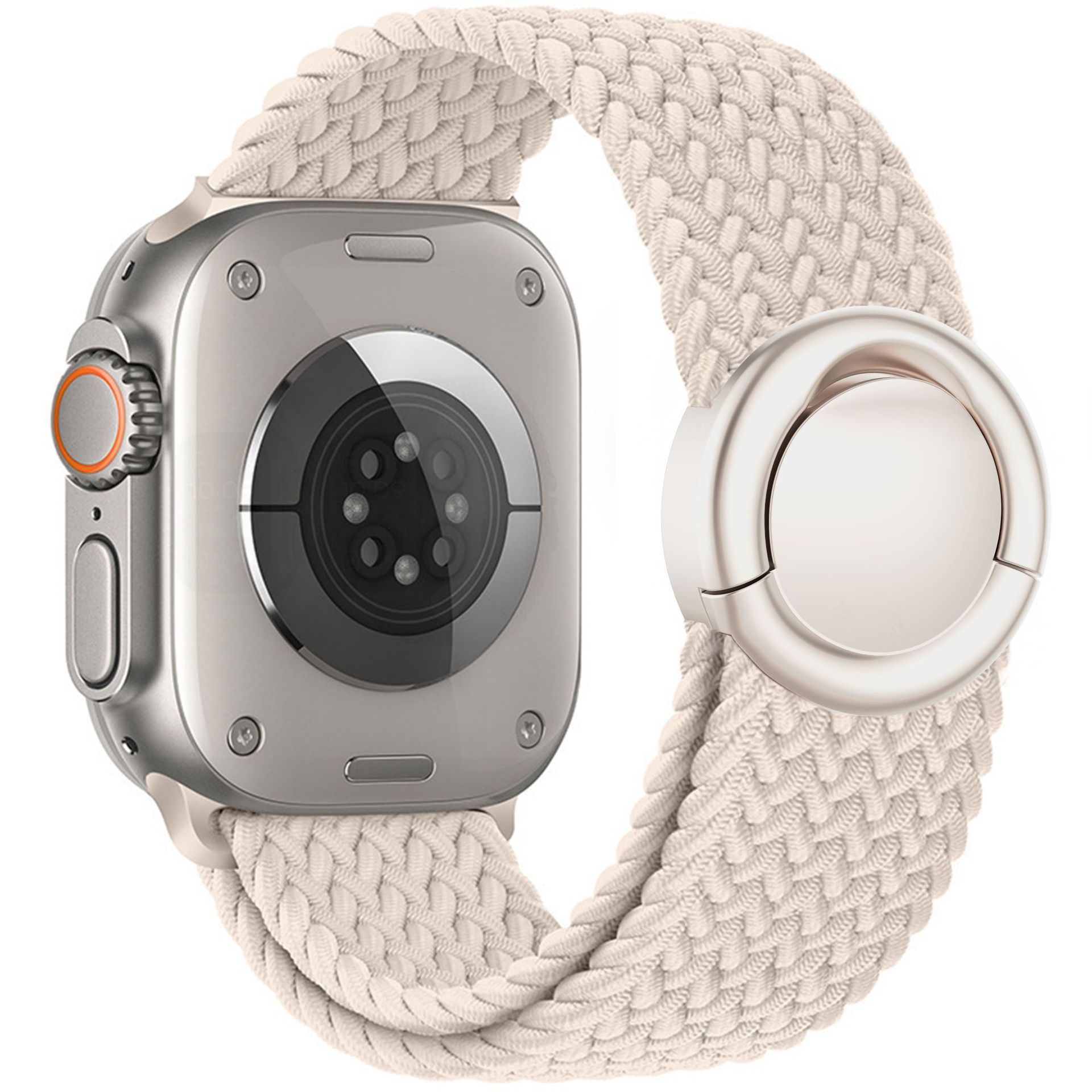 Nylon Braided Round Magnetic Universal Watch Strap
