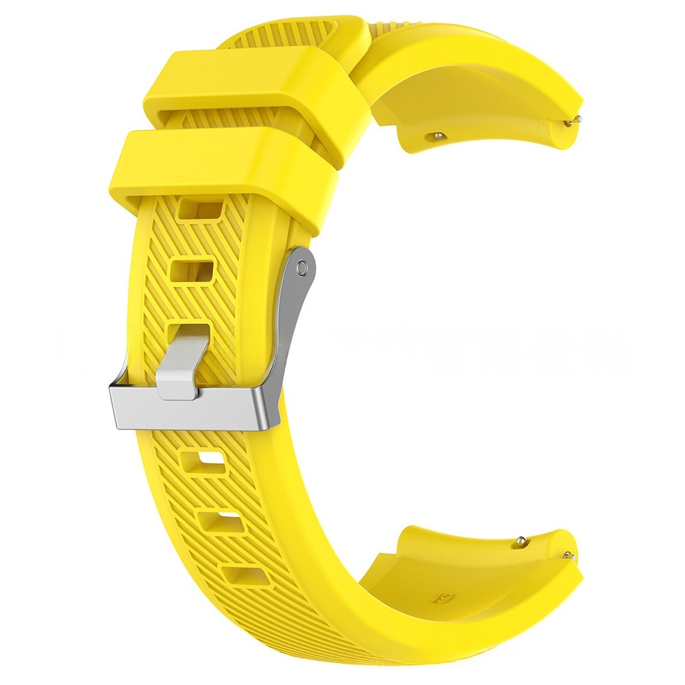 Twill Solid Color Silicone Replacement Watch Strap - Image 3