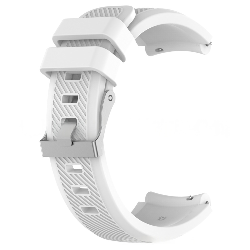 Twill Solid Color Silicone Replacement Watch Strap - Image 2