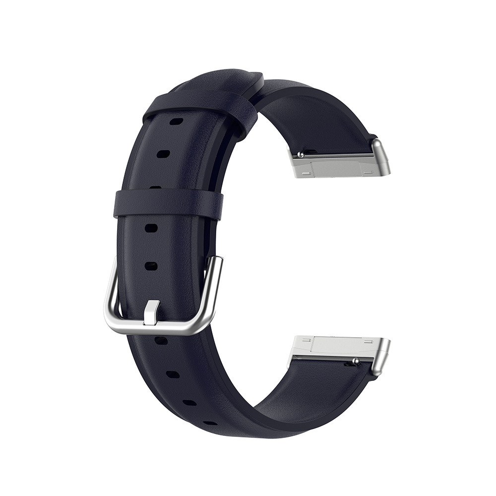 Suitable For Round-end Leather Watch Straps Solid-color Leather Wristbands All - Image 8