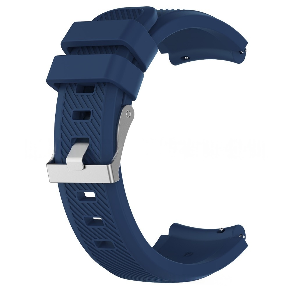 Twill Solid Color Silicone Replacement Watch Strap - Image 8