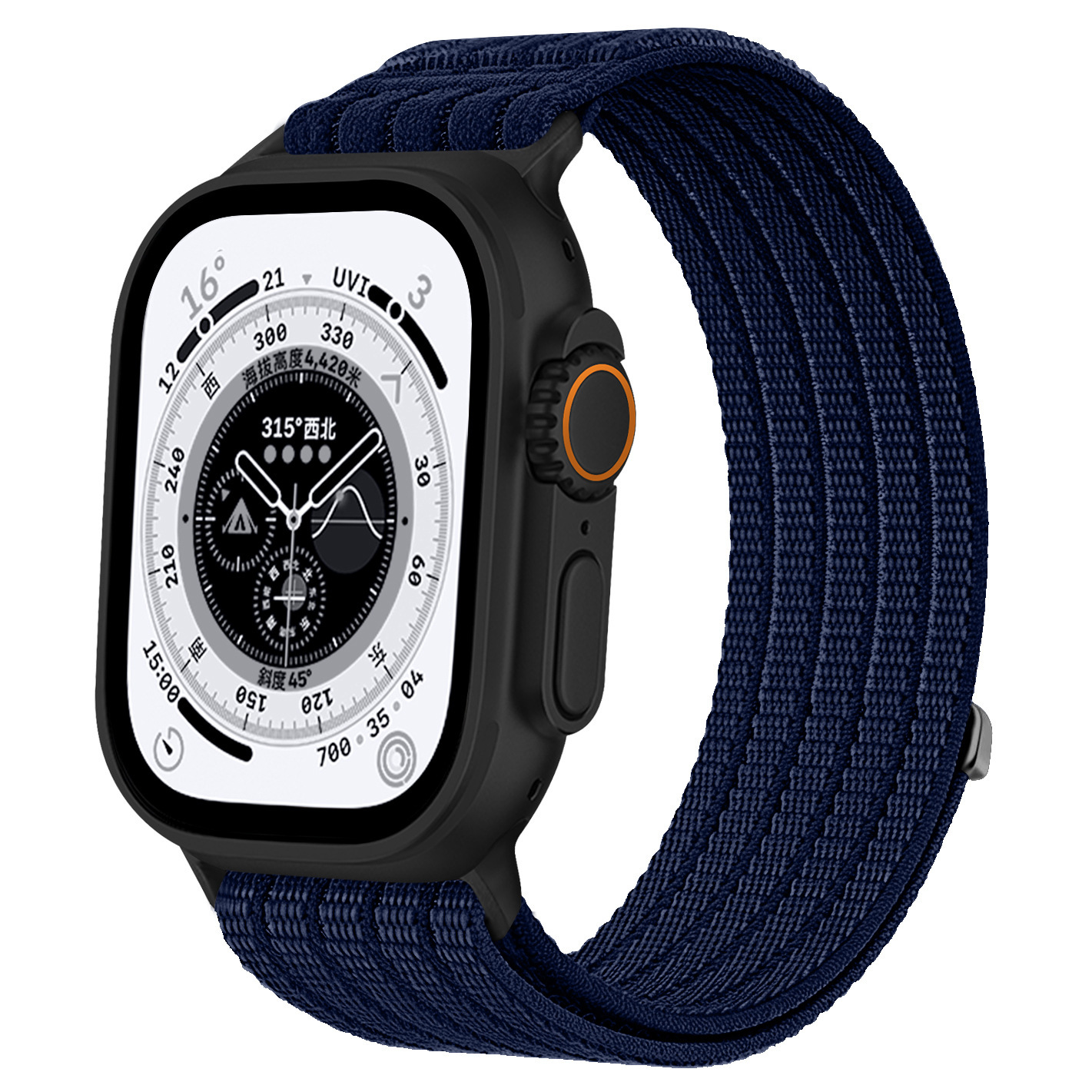 Single-loop Breathable Braided Nylon Watch Strap - Image 6
