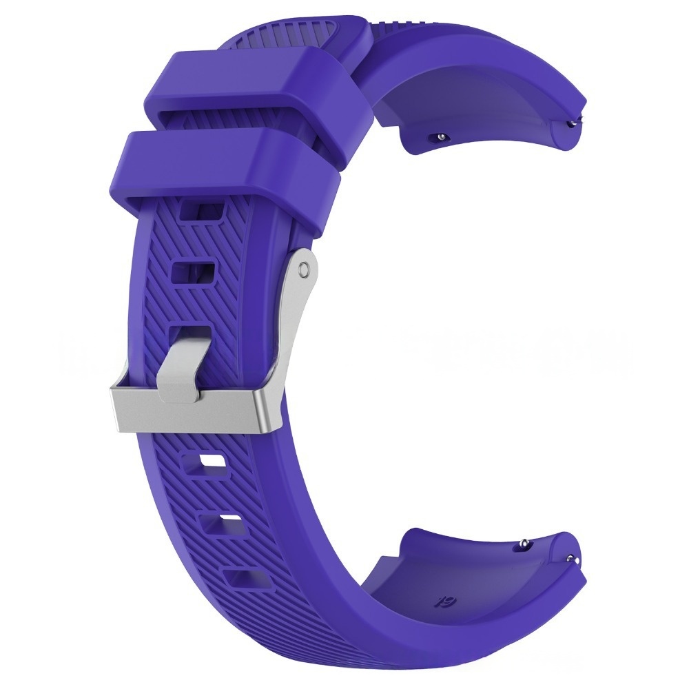 Twill Solid Color Silicone Replacement Watch Strap - Image 6