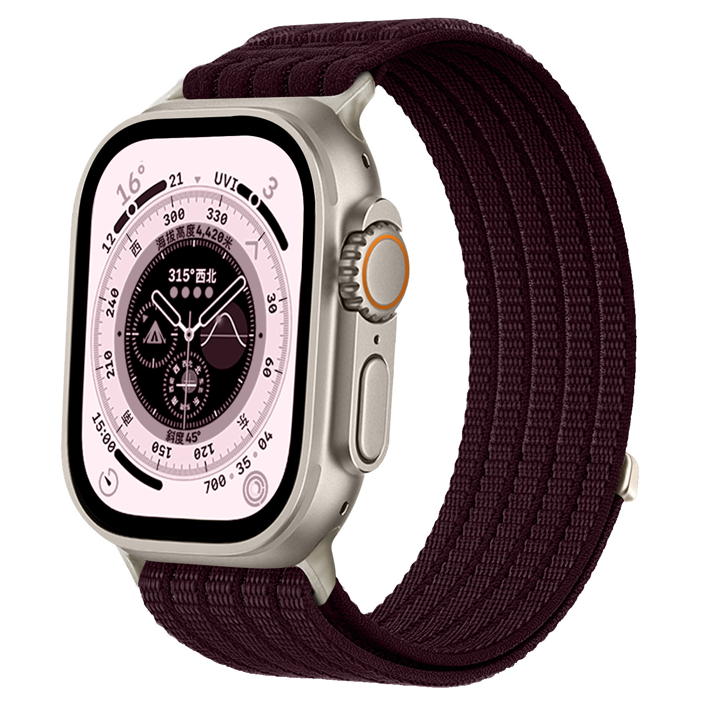 Single-loop Breathable Braided Nylon Watch Strap - Image 9