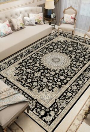 Persian Small Floral Living Room Carpet Turkish-style Carpet European-style Home Carpet Is