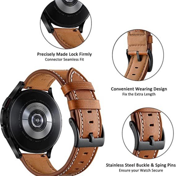 Leather Watch Strap Suitable For GT3 Pro GTR3 20 Mm 22 Mm - Image 2