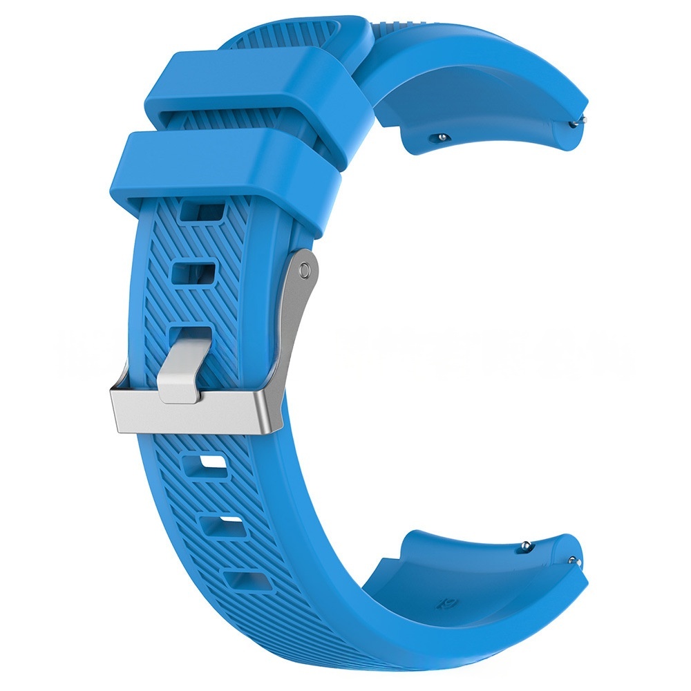 Twill Solid Color Silicone Replacement Watch Strap - Image 7