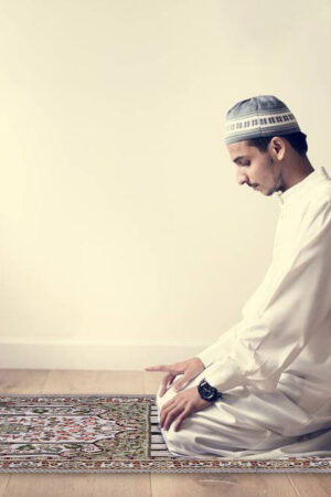 Arab Style Muslim Prayer Carpet