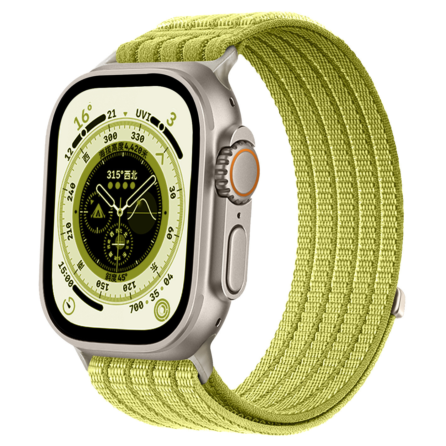 Single-loop Breathable Braided Nylon Watch Strap - Image 8