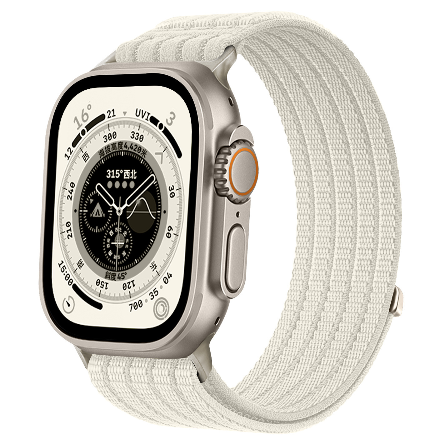 Single-loop Breathable Braided Nylon Watch Strap - Image 10