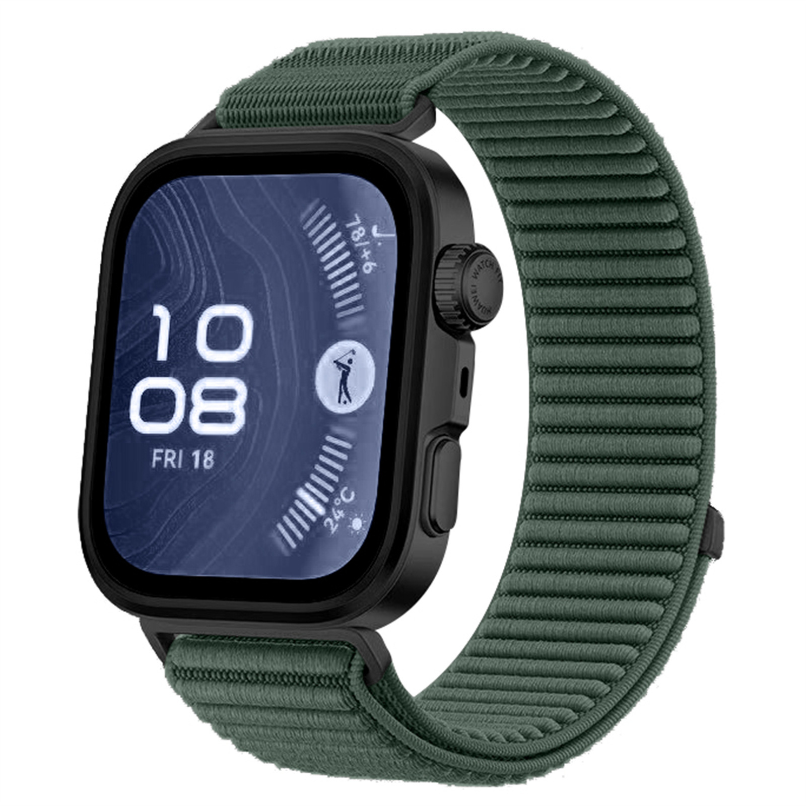 Wilderness Mountain Pattern Nylon Loop Strap - Image 8