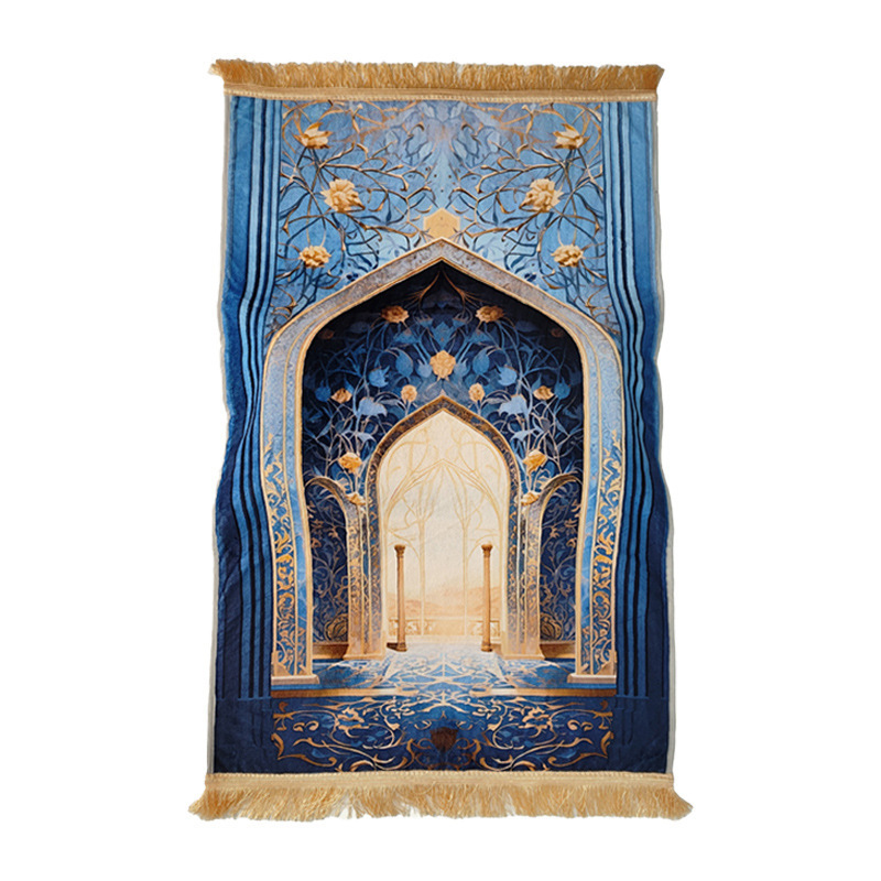 Carpet Living Room Prayer Mat Velvet Printed Mat - Image 6